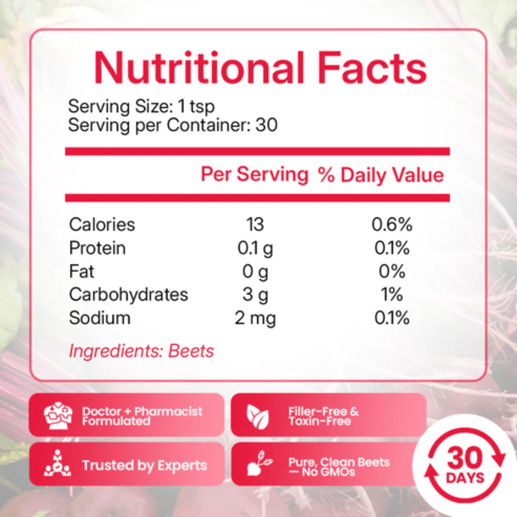 Natural Beetroot Powder