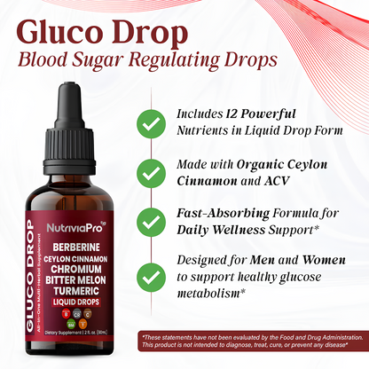 Drivana – Gluco Drop Blood Sugar Regulator®