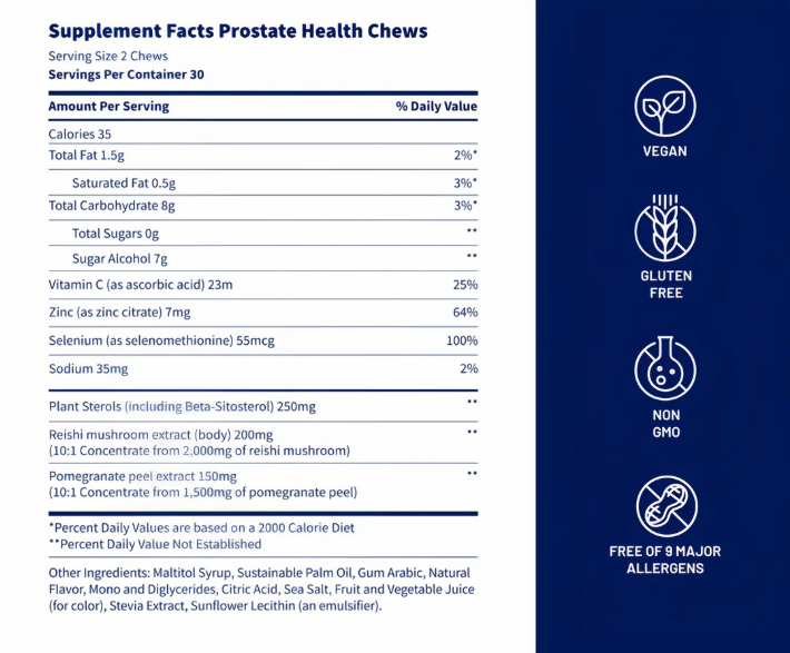 Prostate Health Chews