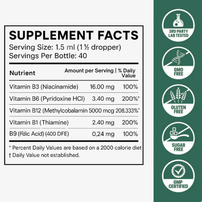 B-Complex Methylated Drops
